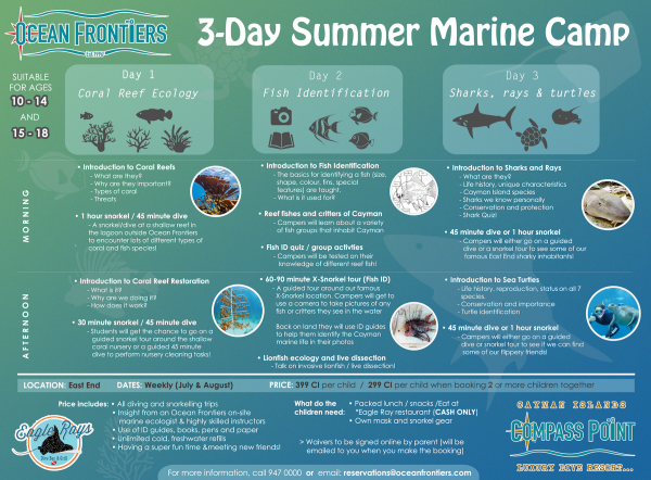 New- Marine Science Camps