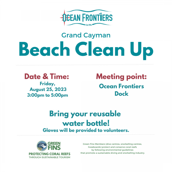 Ocean Frontiers Beach Clean Up Day 2023: Dive into Environmental Responsibility!